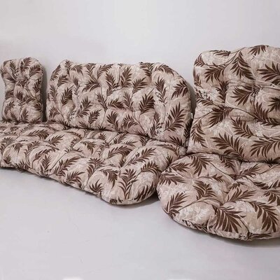 Jastuci za bambus ratan garnituru Bahama FLORA Brown