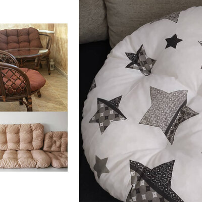 Jastuci za bambus ratan garnituru Bahama STARS