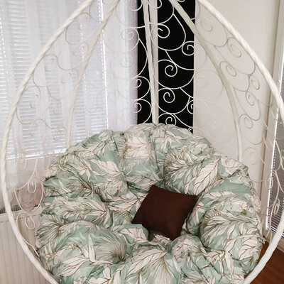 Jastuk Za Jaje Baštensku Ljuljašku - 100 cm FLORA Mint