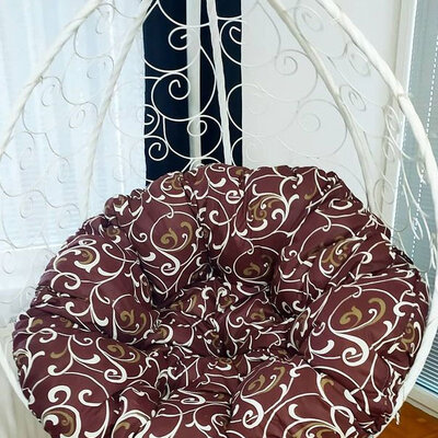 Jastuk Za Jaje Baštensku Ljuljašku - 120 cm - Brown Ornament