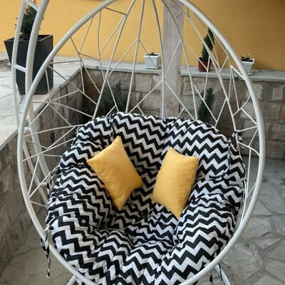 Jastuk Za Jaje Baštensku Ljuljašku - 140 cm - Cik Cak Bw