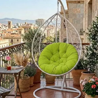 Jastuk Za Jaje Baštensku Ljuljašku - 140 cm - Limeta