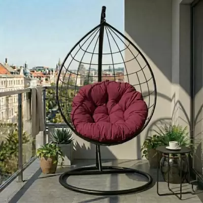 Jastuk Za Jaje Baštensku Ljuljašku - 120 cm - Cherry