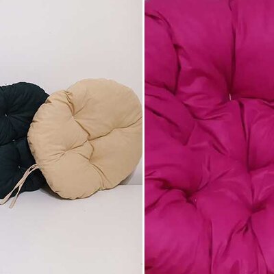 Okrugli jastuk sedalica za stolice 50 cm - Ciklama