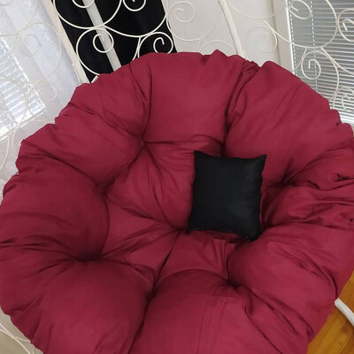 Okrugli jastuk sedalica za stolice 50 cm - Cherry