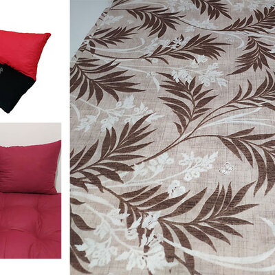 Jastuci za garniture od paleta - 100 x 50 x 50 cm - Flora Brown