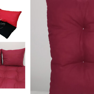 Jastuci za garniture od paleta - 100 x 50 x 50 cm - Cherry