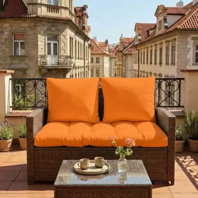 Jastuci za dvosed - 100 x 50 x 50 cm - Orange