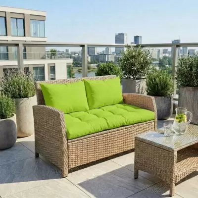 Jastuci za dvosed - 130 x 50 x 50 cm - Lime