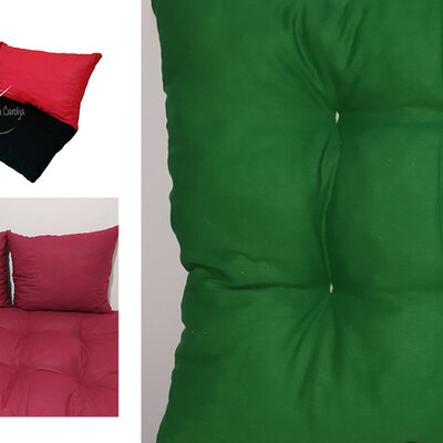 Jastuci za garniture od paleta - 160 x 50 x 50 cm - Green