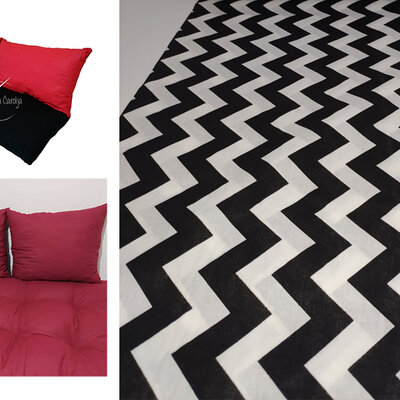 Jastuci za garniture od paleta - 160 x 50 x 50 cm - Cik Cak 