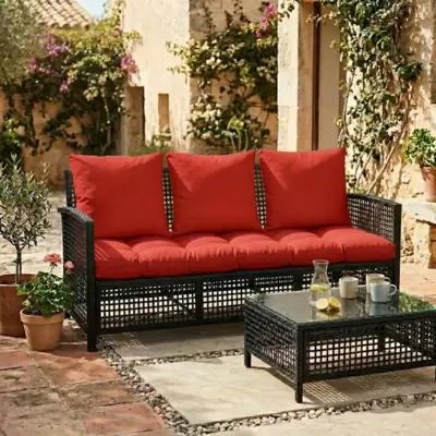 Jastuci za trosed - 160 x 50 x 50 cm - Red