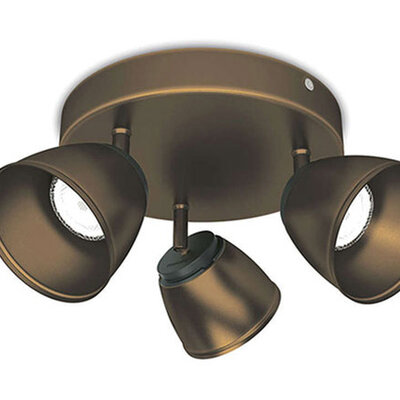 County LED spot svetiljka bronza 3x4W 
