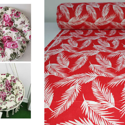 Jastuci za Makrame ljuljašku Flora Red