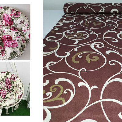 Jastuci za Makrame ljuljašku Brown Ornament