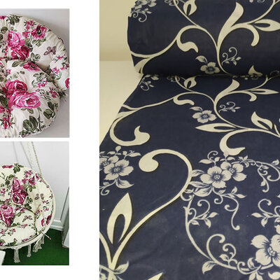 Jastuci za Makrame ljuljašku Nitt - Dark Blue Ornament