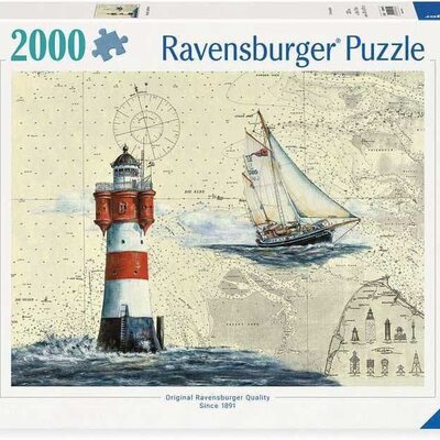 Puzzle slagalica 2000 delova Romantični svetionik Ravensburger 12000804