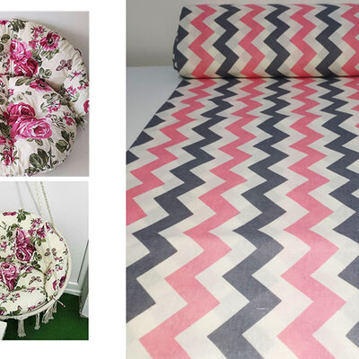 Jastuci za Makrame ljuljašku Nitt - Cik Cak Red