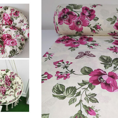 Jastuci za Makrame ljuljašku - Pink Flo