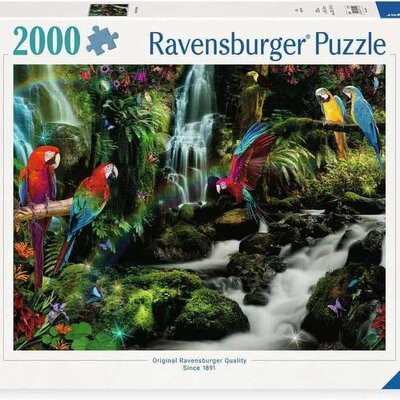 Puzzle slagalica 2000 delova Šareni papagaji Ravensburger 17111