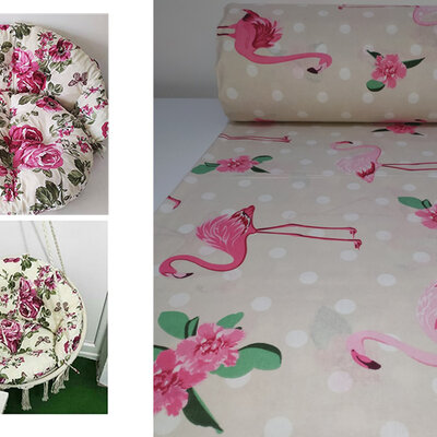 Jastuci za Makrame ljuljašku Nitt - Flamingo