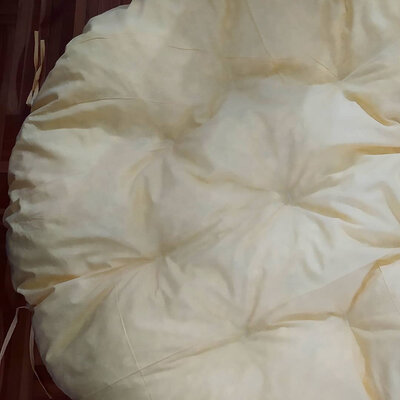 Jastuk Za Gnezdo Baštensku Ljuljašku - 100 cm - Ivory