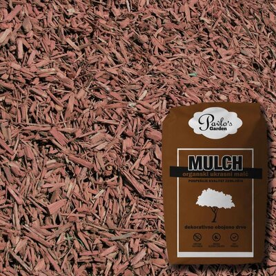 Malč Dekorativna kora drveta za dvorište i saksije - braon