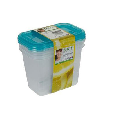 Set posuda Fresh and freeze 3x1L - Keeper - OKT-675