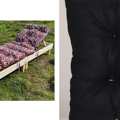 Jastuk Podmetač za Baštenske ležaljke - Black