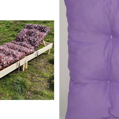 Jastuk Podmetač za Baštenske ležaljke - Lila