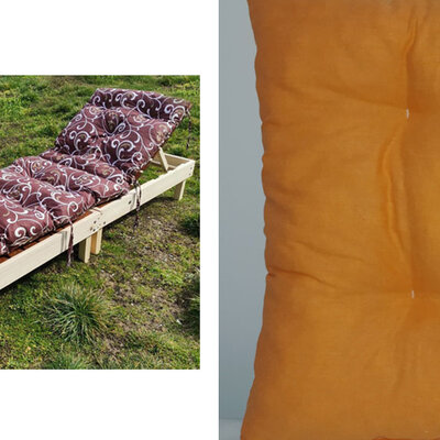 Jastuk Podmetač za Baštenske ležaljke - Orange