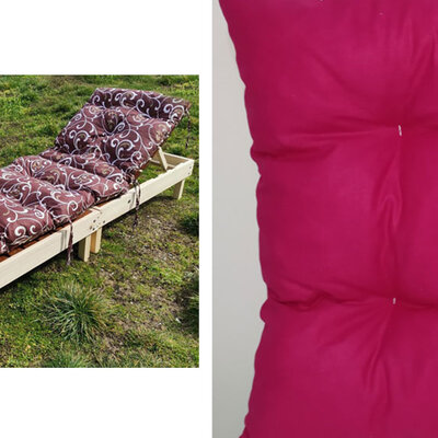 Jastuk Podmetač za Baštenske ležaljke - Ciklama