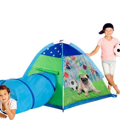 Dečiji šator sa tunelom Micasa Puppy Tent
