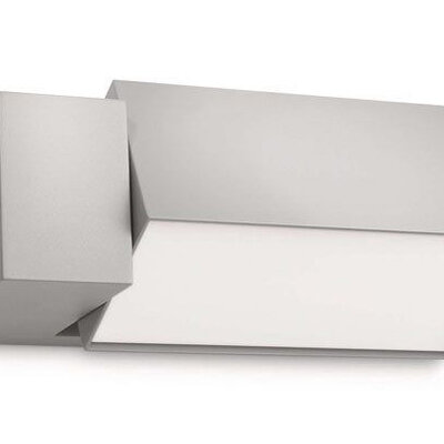 Border spoljašnja zidna svetiljka siva 1x23W 