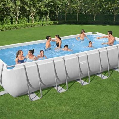 Bestway 5611Z Montažni Bazen Za Dvorište Power Steel 640 x 274 x 132 cm