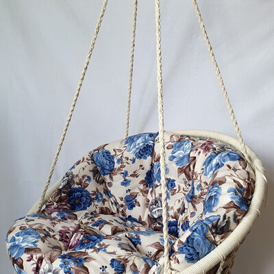 Jastuk za makrame ljuljašku - Bleu de France