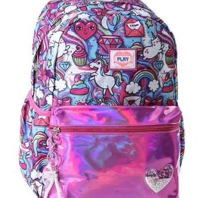 Školski ranac Play Pop fashion Unicorn and rainbow