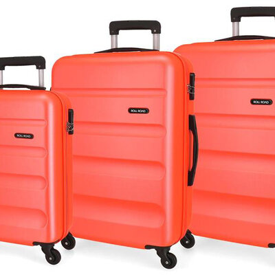 Komplet ABS kofera 75/65/55cm Roll Road Flex Coral 5849465