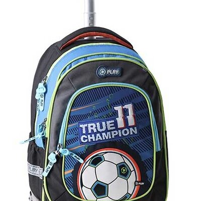 Play Školski ranac sa točkićima Trolley - True champion 11