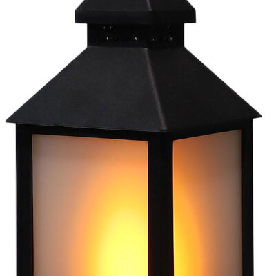 Dekorativni LED fenjer sa efektom plamena