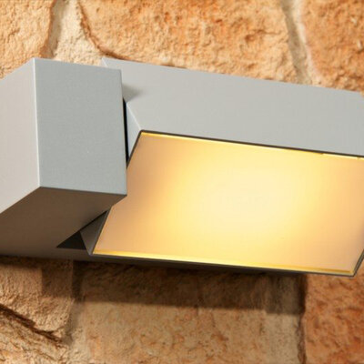 Border spoljašnja zidna svetiljka siva 1x23W 