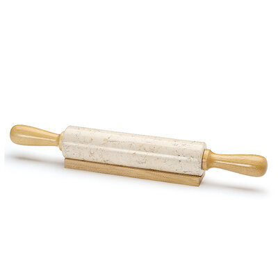 KUCHENPROFI Mermerna oklagija sa drvenim ručkama