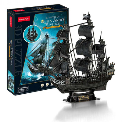 CUBIC FUN Maketa piratskog broda Queen Anne Revenge T4005h 