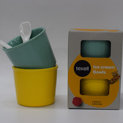 Texell čaša za sladoled sa kašičicom 2/1 TICB-329