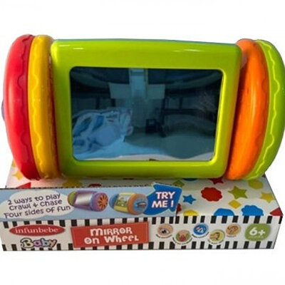 INFUNBEBE igračka za bebe ogledalo 6m+