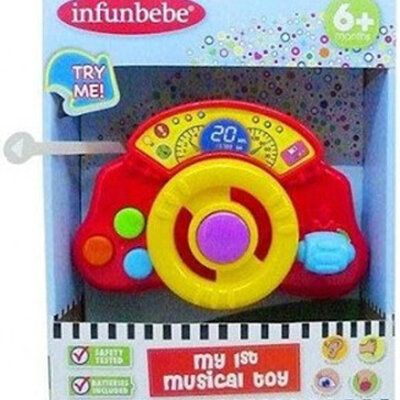 INFUNBEBE igračka mini kontrolna tabla 6m+ sa zvukom