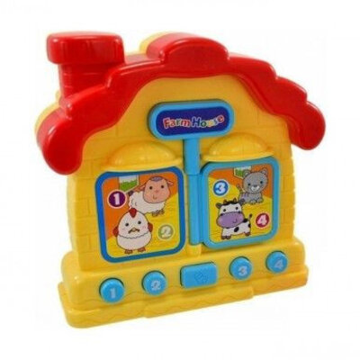 INFUNBEBE Igračka Za Bebe Životinjska farma sa zvukom 6+