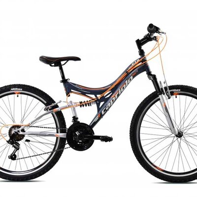 Bicikl MTB CTX260 26 18HT sivo-narandžasta