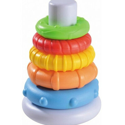 INFUNBEBE igračka za bebe Zaglavljeni Prstenovi 6M+