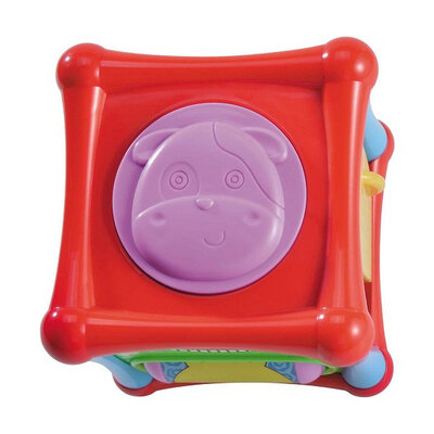 INFUNBEBE igračka za bebe moja prva kocka sa aktivnostima 6M+